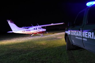 Hallaron otra avioneta vinculada con el traslado de drogas a Paraguay y Uruguay