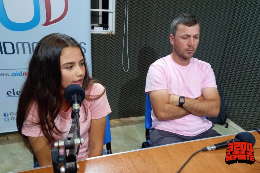 Mía Yaya y Federico Carbonara, juntos.