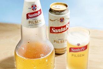 La nueva cerveza <i>Santa Fe Pilsen</i> afirma su presencia en el litoral del país