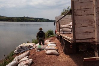 Exportación ilegal: a la vera del río Uruguay, incautaron más de 7.600 kilos de soja