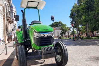 Nueva maquinaria municipal: un tractor 0 KM, destinado a proyectos de agricultura familiar