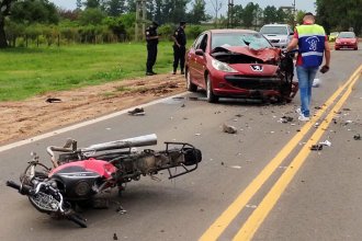 Motociclista murió en el lugar del accidente: todos los sobrevivientes fueron hospitalizados