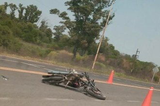 Choque en Ruta 12: un día después de la muerte de su hermana, falleció el joven que conducía la moto