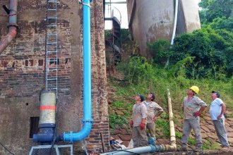 El estiaje del río Uruguay obligó a instalar nuevas bombas para abastecer a Concordia de agua potable
