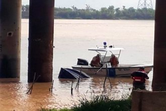 Un hombre desapareció en el río Paraná tras el hundimiento de una lancha, en la toma de agua
