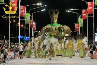 Por novena vez, Emperatriz salió campeona del carnaval de Concordia