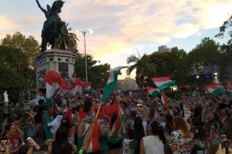 Video: así festejó Ráfaga en la plaza el triunfo de su batería Nota Mil
