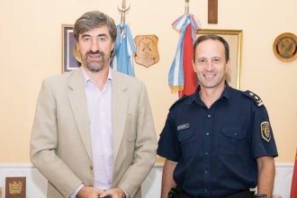 Giano se reunió con el nuevo jefe de Policía para “articular acciones sobre la seguridad”