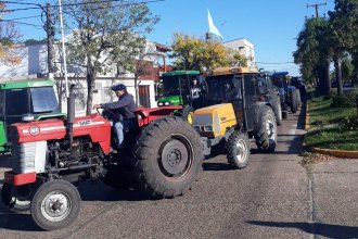 El <i>tractorazo</i>, según un citricultor: contra “la industria del juicio laboral” y a favor de una reforma laboral y la baja impositiva