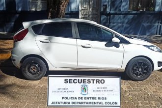 Robaron su auto en Colón pero la Policía lo encontró en Concepción del Uruguay