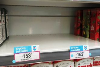 Aseguran que falta stock de productos a Precios Cuidados en Entre Ríos debido a la fuerte demanda