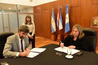 La Cámara de Diputados y el STJ firmaron convenio de cooperación mutua