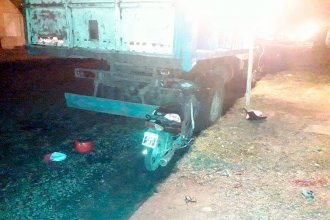 Lesionado de gravedad tras embestir un camión estacionado