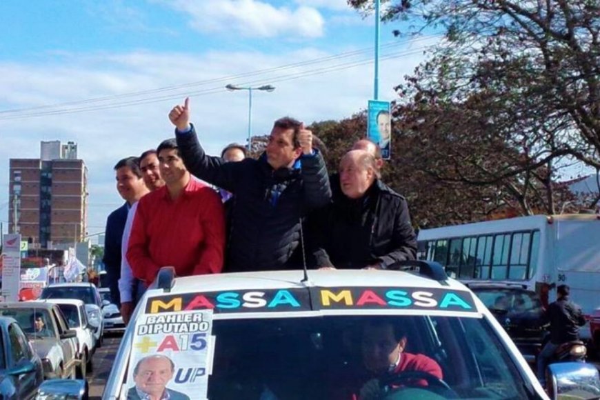 En 2015, Fuertes compartió campaña con Massa.