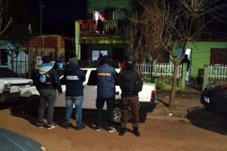 Detuvieron a 6 paraguayos, tras 12 horas de allanamientos hechos por policías de Federación, Concordia, Colón, Federal y Feliciano
