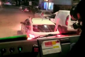 Impedía el paso de los bomberos: un video muestra el repudiable accionar de un conductor