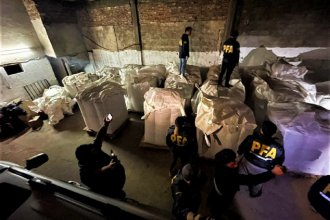 Investigan conexión con Victoria tras el hallazgo de 1500 kilos de cocaína en un galpón de Rosario