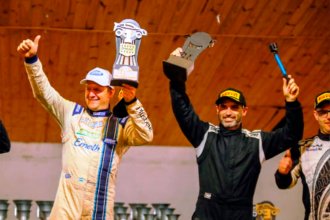Entrerriano victorioso en San Luis. Leandro Bonnín ganó su clase en el Rally de Concarán