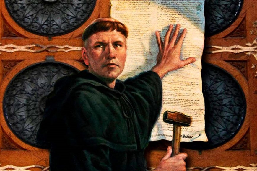Martín Lutero, monje alemán.
