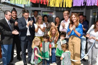 Inauguraron un nuevo centro de desarrollo infantil en Aldea San Antonio: es el primero de 35