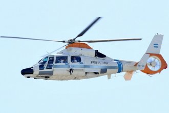 La selección argentina culminó la caravana sobrevolando Buenos Aires en helicóptero