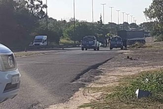 Ciclista perdió la vida al ser embestido por un camión en el acceso a Paraná