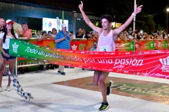 Un mendocino y dos concordienses formaron el podio de la 44° edición de la Maratón de Reyes