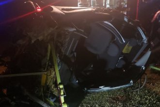Alcoholizado al volante, volcó en plena madrugada: cinco personas resultaron heridas