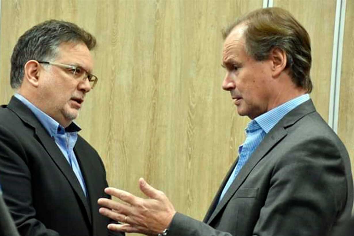 Francolini se mostró con Bordet