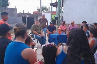 En modo campaña: Francolini va a los barrios a dialogar con vecinos