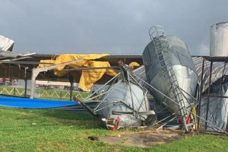 Al sur de Entre Ríos, el temporal dejó viviendas sin techo y varios destrozos en la zona rural