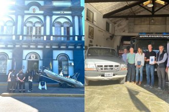 Una camioneta a Bomberos y una lancha a Policía: Aduanas completó la entrega de donaciones