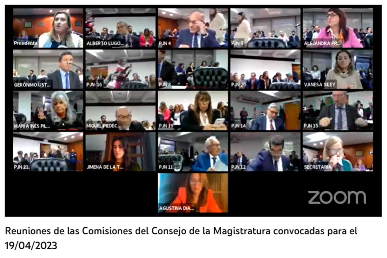 Modelo: el CM de Nación transmite en vivo