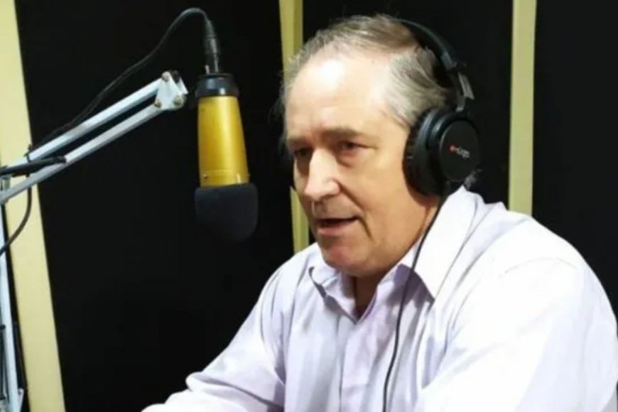 Luis Siebenlist en Radio Popular Aranguren.