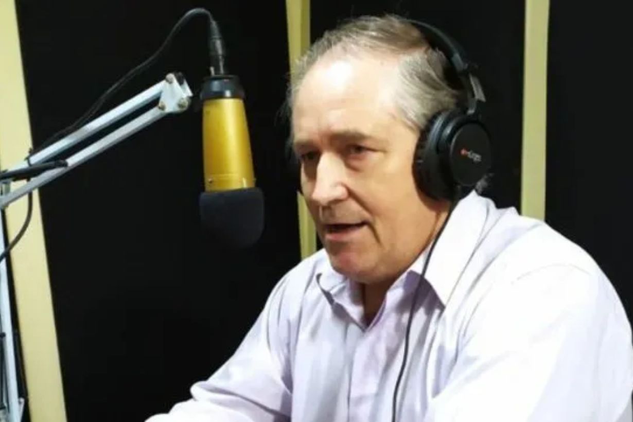Luis Siebenlist en Radio Popular Aranguren.