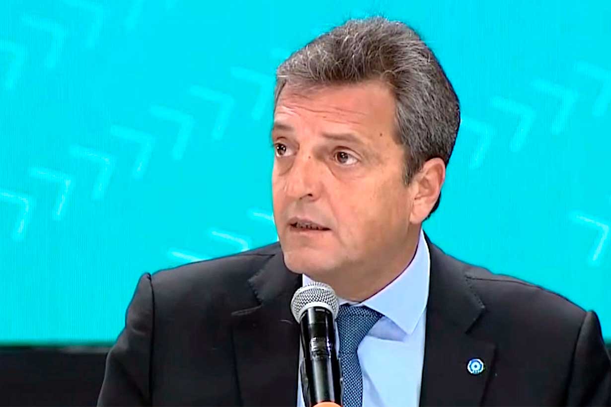 Sergio Massa, Ministro de Economía.