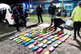Condenaron a un hombre interceptado en la provincia con 85 kilos de droga ocultos en globos de piñata