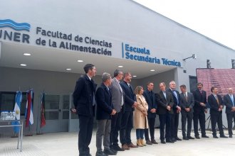 Inauguración: Bordet destacó la importancia de la escuela técnica de la UNER para el ingreso a la universidad de chicos de zonas vulnerables