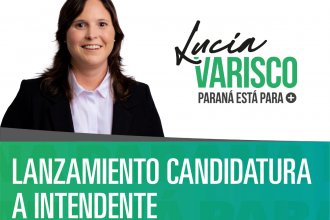 “Paraná da para más”, dice Varisco antes de lanzar su candidatura a la intendencia