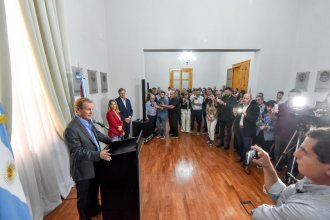 Con mención a Hugo Rojas y Gustavo Sánchez Romero, Bordet homenajeó a periodistas entrerrianos