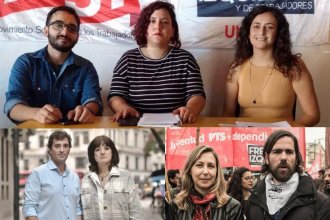 El pegado de boleta de la izquierda en Entre Ríos no será con todos los precandidatos nacionales