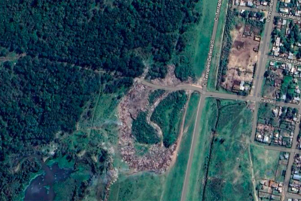 Castelli al fondo, la zona del nuevo hallazgo