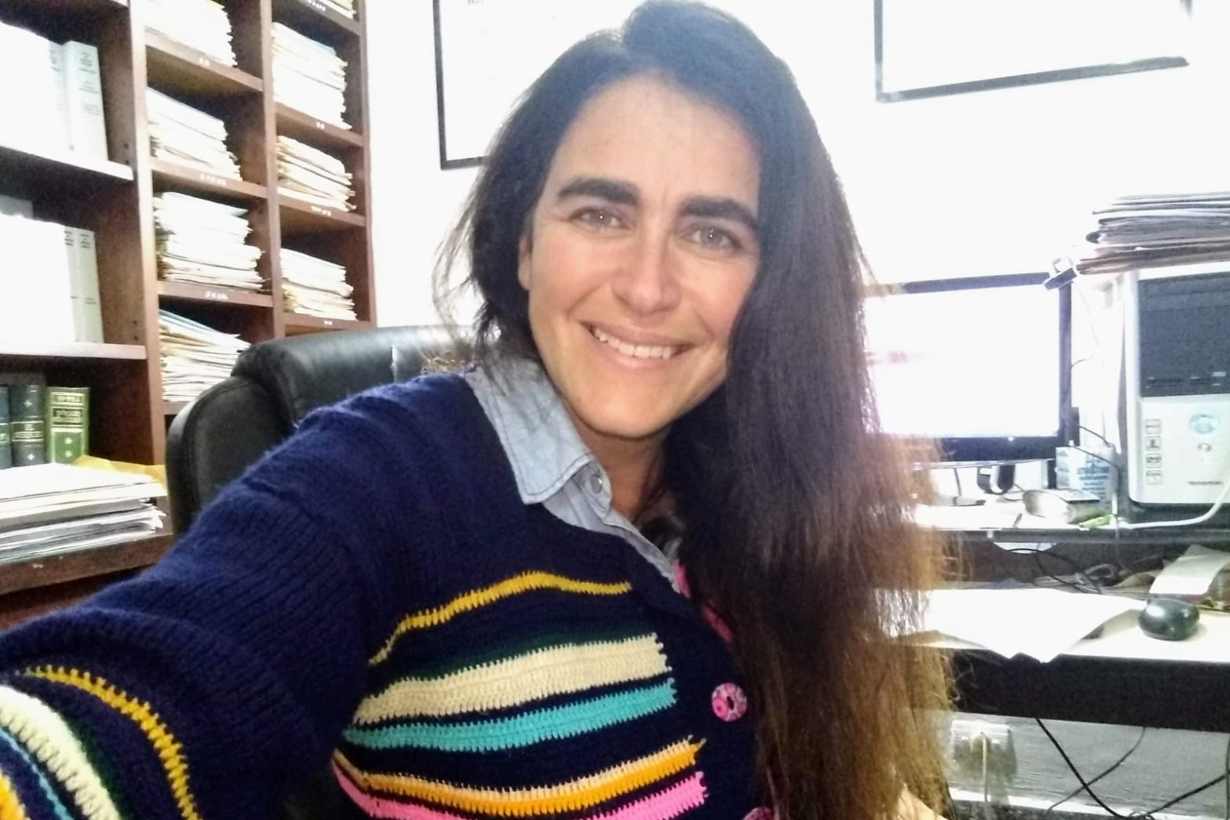 María Marta Simón, presidenta del CAER.