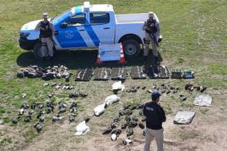 Detuvieron cinco cazadores estadounidenses con más de 80 aves muertas e importante armamento