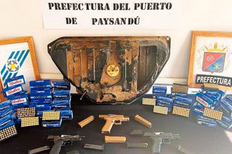 Intentaron contrabandear armas adulteradas y balas de grueso calibre por el Puente Colón - Paysandú