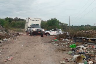 Hallaron el cuerpo de un hombre en un descampado de Paraná