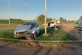 En el cruce de dos rutas provinciales, el choque de dos vehículos se cobró la vida de una mujer