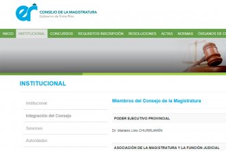 De apuro, el Consejo de la Magistratura publicó en su página web el nombre de una consejera que votó resoluciones cuestionadas por Arias
