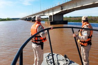 Prefectura, en alerta por el río Gualeguaychú: hay incertidumbre en los pobladores ribereños