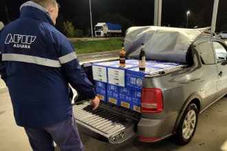Suman cuatro en pocos días: otro intento frustrado de contrabando de bebidas alcohólicas hacia Uruguay